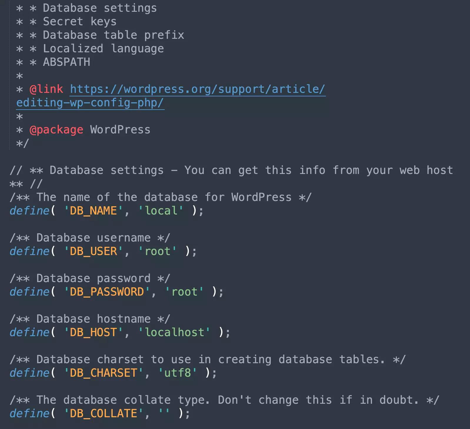 Cpanel editor for wp-config file