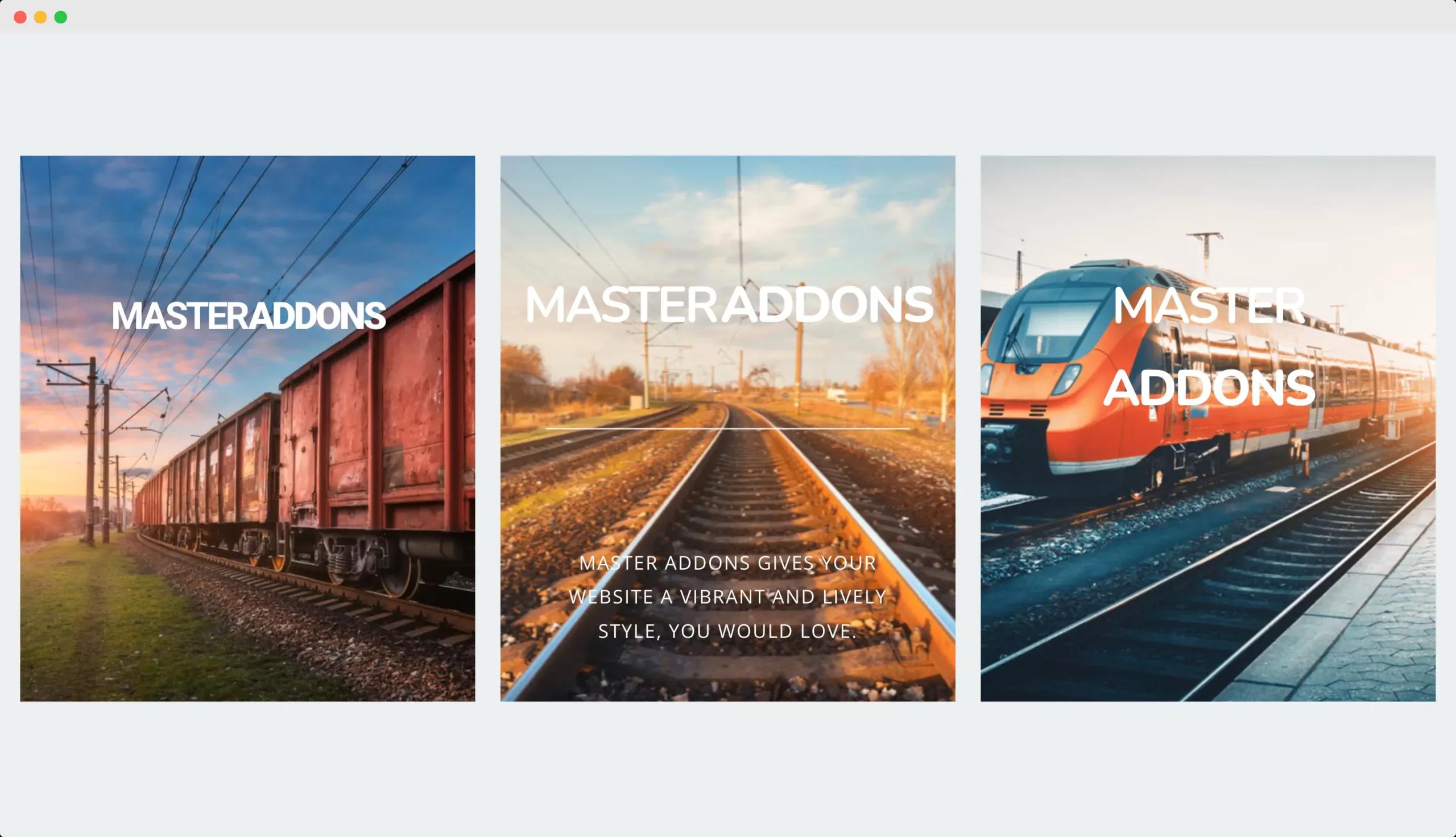 Image Hover effects Element