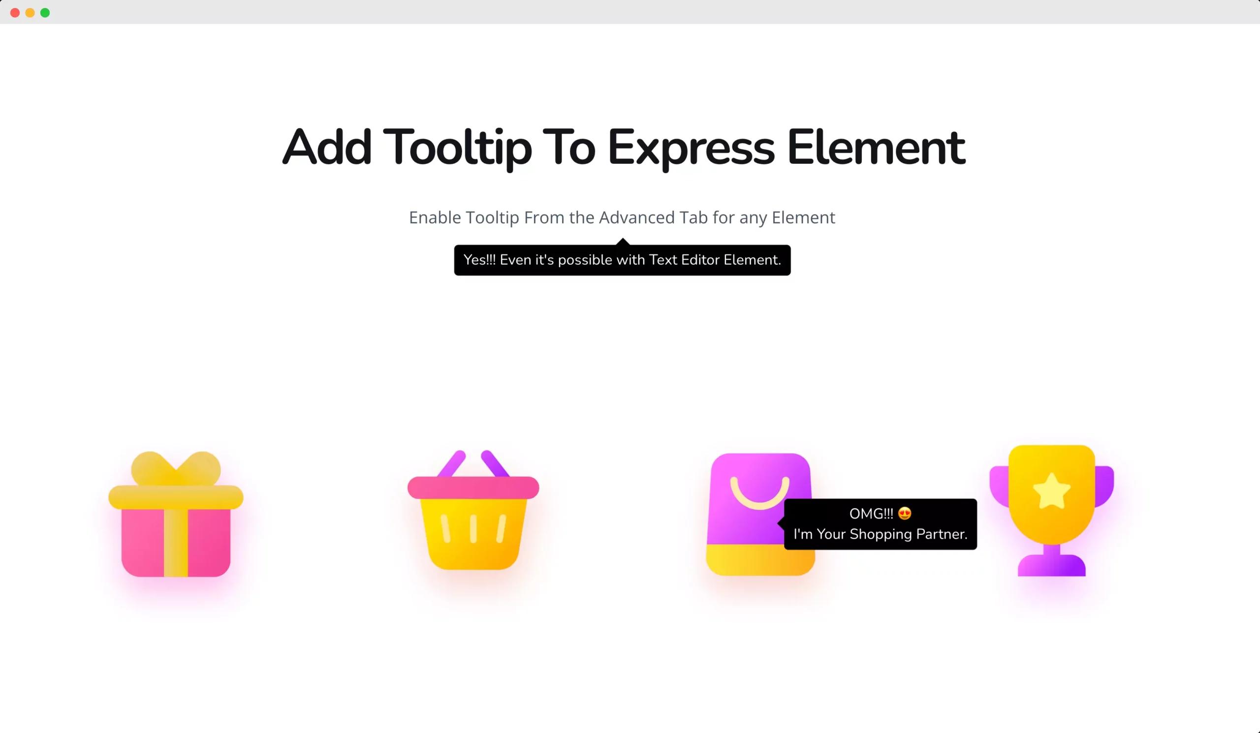 Elementor Tooltip Extension