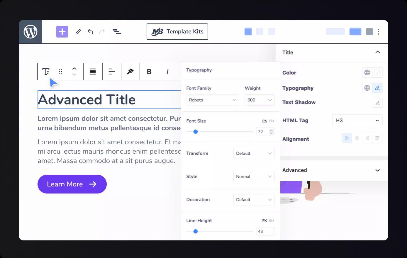 Master Blocks Content