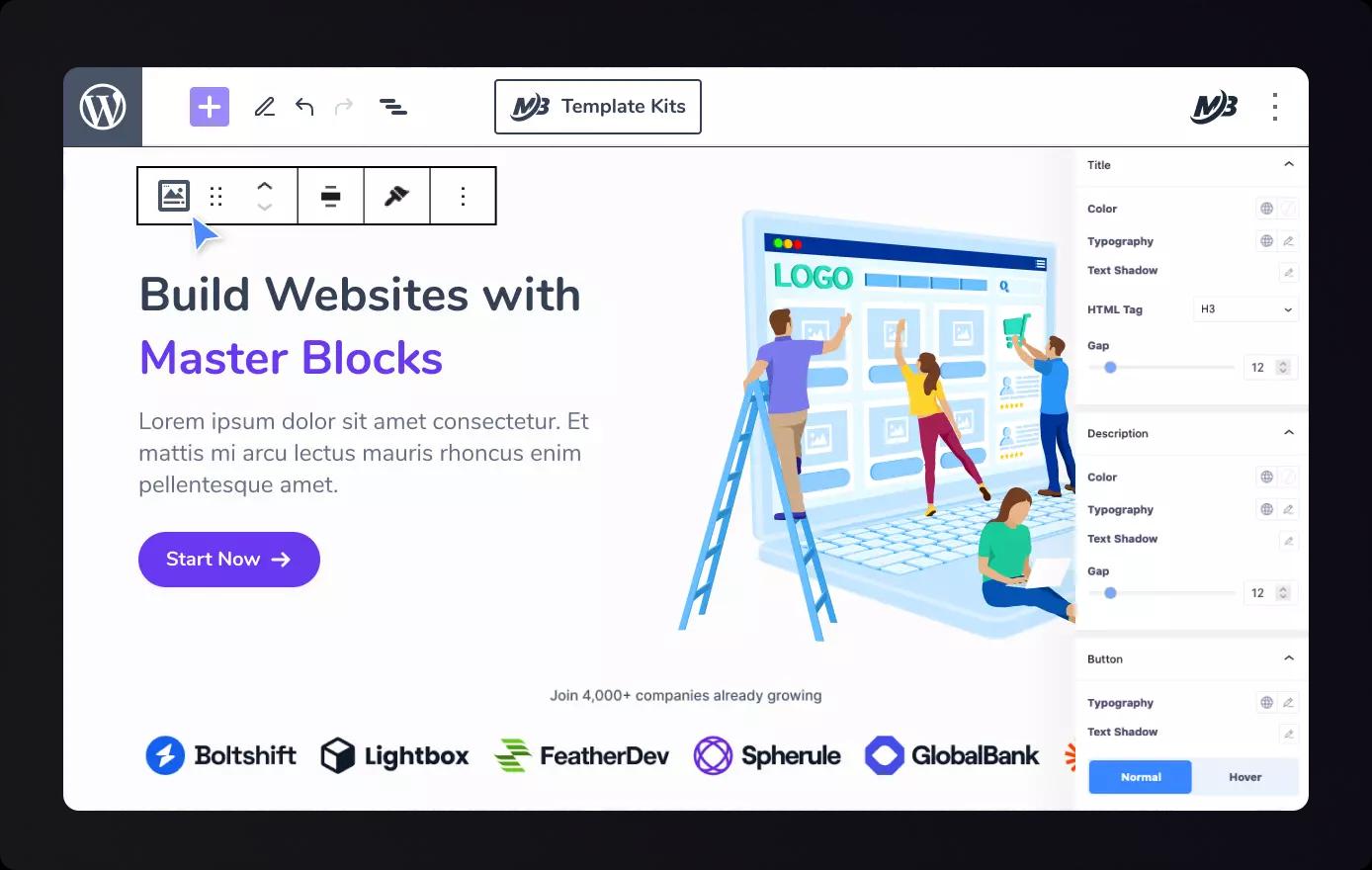 Image and Media Blocks