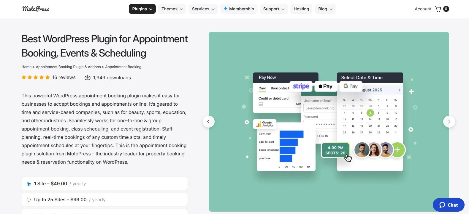 MotoPress Appointment Booking