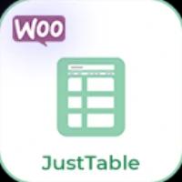 JustTables logo